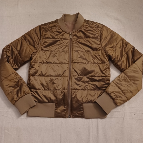 lululemon athletica Jackets & Blazers - Lululemon Non Stop Reversible Bomber Jacket In Frontier Size 6